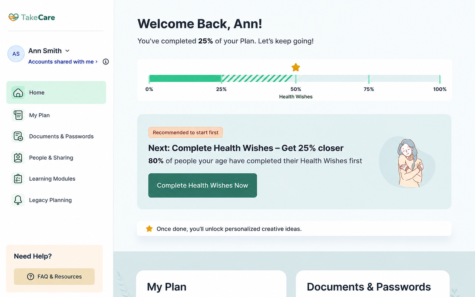 Case study dashboard preview